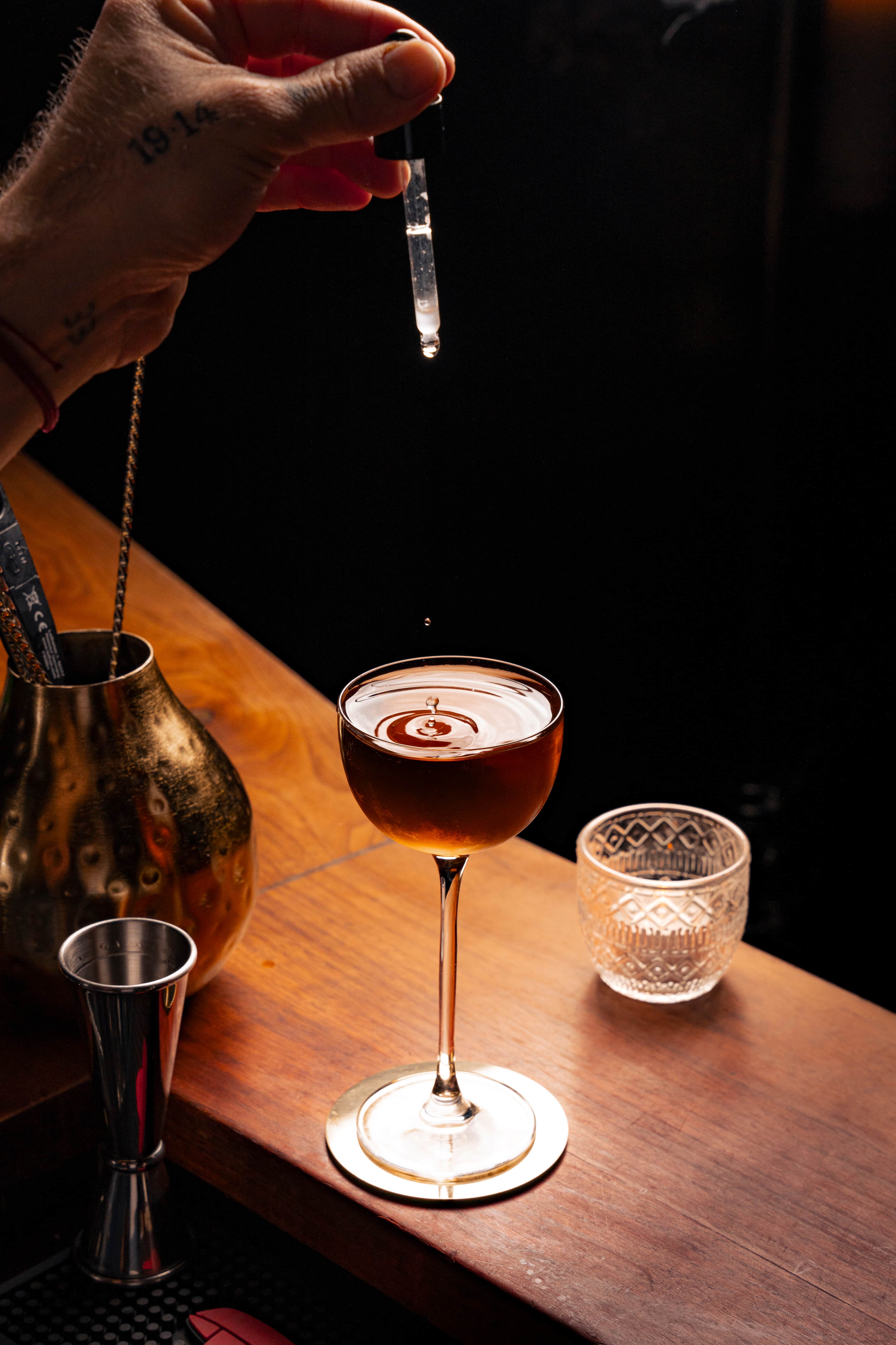 Cocktail and menu development by Saint George
